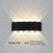 Variant image for Modern Waterproof LED Wall Light for Indoor and Outdoor Use – 2W to 10W, Durable ABS, Black/White Exterior Wall Lights-7