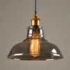 Industrial Glass Pendant Light – Retro Hanging Fixture for Home & Bar