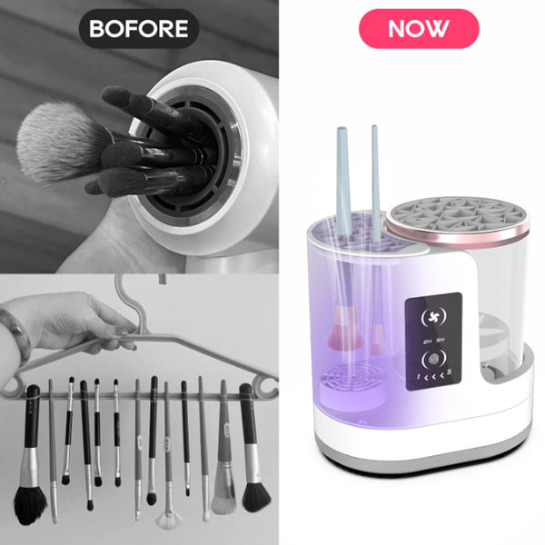 Upgraded Rechargeable Electric Makeup Brush Cleaner