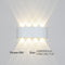 Variant image for Modern Waterproof LED Wall Light for Indoor and Outdoor Use – 2W to 10W, Durable ABS, Black/White Exterior Wall Lights-3