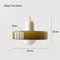 Variant image for Nordic Retro Glass Chandelier Light – Adjustable Height Modern Lighting Fixture for Dining Room and Living Room-22