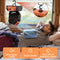 20000mAh Rechargeable Camping Fan with LED Light and USB Power Bank