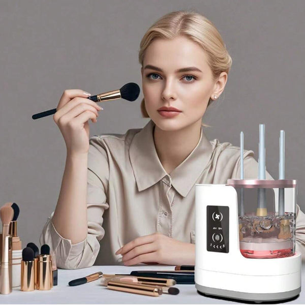 Upgraded Rechargeable Electric Makeup Brush Cleaner