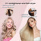 2-in-1 Hair Straightener and Blow Dryer with Negative Ion Styling