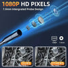 HD Industrial Endoscope Camera with 4.3" IPS Screen & 8 LEDs