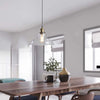 Industrial Glass Pendant Light – Retro Hanging Fixture for Home & Bar