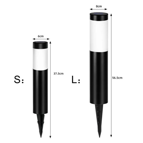 Solar Stainless Steel LED Garden Pathway Lights – Weatherproof Outdoor Decor