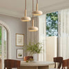 Small Pendant Light with Travertine Stone Design – LED Indoor Lamp for Living Room and Bedroom