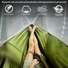 2-Person Camping Hammock with Mosquito Net and Portable Travel Bag
