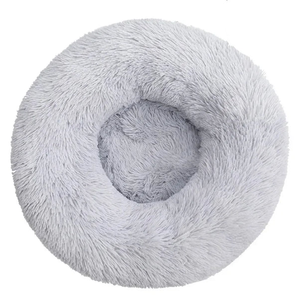 Super Soft Round Pet Bed – Plush, Cozy & Comfortable for Cats & Dogs