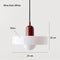 Variant image for Nordic Retro Glass Chandelier Light – Adjustable Height Modern Lighting Fixture for Dining Room and Living Room-2