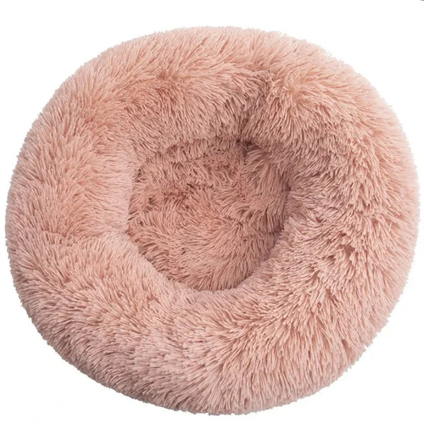 Super Soft Round Pet Bed – Plush, Cozy & Comfortable for Cats & Dogs