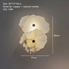 Variant image for Luxury Natural Marble LED Wall Lamp with Copper Accents – Modern Indoor Wall Sconce for Bedroom and Living Room Decor-3
