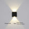 Variant image for Modern Waterproof LED Wall Light for Indoor and Outdoor Use – 2W to 10W, Durable ABS, Black/White Exterior Wall Lights-4