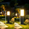 Solar Stainless Steel LED Garden Pathway Lights – Weatherproof Outdoor Decor