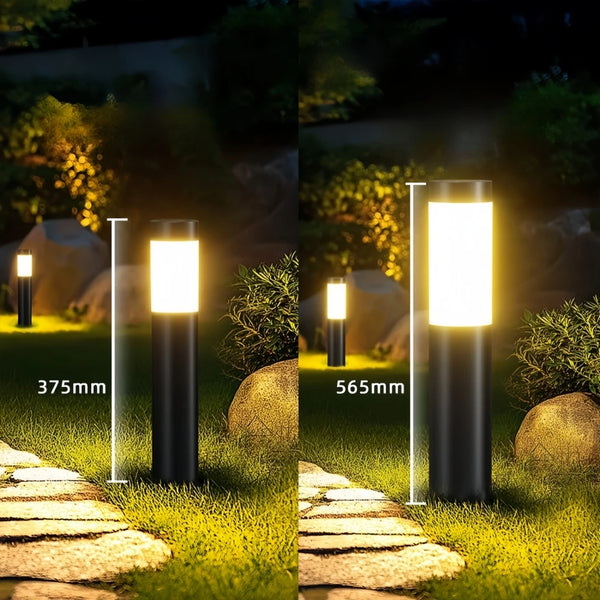 Solar Stainless Steel LED Garden Pathway Lights – Weatherproof Outdoor Decor