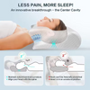 2 in 1 Memory Foam Cervical Pillow - Adjustable Orthopedic Neck Pillow for Better Sleep