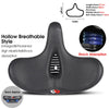 Wide Ergonomic Bike Saddle for MTB E Bike and City Bicycle Comfort
