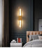 LED Staggered Wireless Wall Sconce – Usb Rechargeable Indoor Lighting for Modern Home Decor