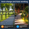 1/4 Pack Solar Pathway Lights Outdoor Waterproof LED Garden Lamps for Lawn and Landscape