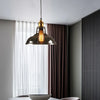 Industrial Glass Pendant Light – Retro Hanging Fixture for Home & Bar