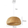 Variant image for Hand Knitted Bamboo Pendant Lamp – Eco-Friendly Chinese Style Hanging Light for Home and Restaurant Decor-6