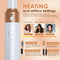 5-in-1 Hair Dryer Styling Set with Hot Comb, Curling Iron, and Straightener