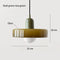 Variant image for Nordic Retro Glass Chandelier Light – Adjustable Height Modern Lighting Fixture for Dining Room and Living Room-21
