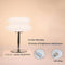 Tri-Color Dimming Table Lamp with 9 Brightness Levels – Creamy Bedside and Desk Lamp