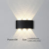 Modern Waterproof LED Wall Light for Indoor and Outdoor Use