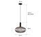 Colorful Retro Glass Pendant Light – Creative LED Hanging Light for Living Room and Bedroom