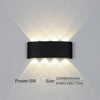 Modern Waterproof LED Wall Light for Indoor and Outdoor Use