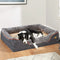 Jumbo Orthopedic Memory Foam Dog Sofa – Waterproof & Washable Cover