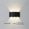 Variant image for Modern Waterproof LED Wall Light for Indoor and Outdoor Use – 2W to 10W, Durable ABS, Black/White Exterior Wall Lights-12