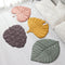 Breathable Cooling Dog Mat - Leaf-Shaped Washable Dog Mat