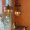 Nordic Wood Glass Pendant Light – Modern Hanging Lamp