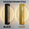 Variant image for Modern LED Wall Lamp with Gold Foil Finish – 10W Acrylic Wall Sconce for Indoor Bedroom and Living Room Lighting-24