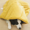 Breathable Cooling Dog Mat - Leaf-Shaped Washable Dog Mat