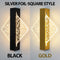 Variant image for Modern LED Wall Lamp with Gold Foil Finish – 10W Acrylic Wall Sconce for Indoor Bedroom and Living Room Lighting-3