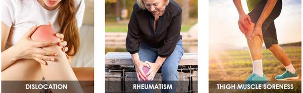 Infrared Heated Knee Physiotherapy Safe Massager - Pain Relief Rehabilitation