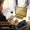 Rechargeable LED Clip-On Book Light with 3 Colors & Flexible Gooseneck