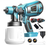 Cordless Paint Sprayer with 2 Batteries