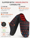 Red Light Therapy Slippers for Foot Pain Relief at Home