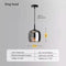 Nordic Glass LED Pendant Light – Modern Luxury Chandelier