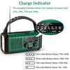 10000mAh Solar Hand Crank Emergency Radio with NOAA, Flashlight, and Power Bank