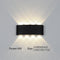 Variant image for Modern Waterproof LED Wall Light for Indoor and Outdoor Use – 2W to 10W, Durable ABS, Black/White Exterior Wall Lights-5