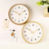 Silent Nordic Wooden Wall Clock – Japanese Minimalist Hanging Decor