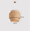 Variant image for Hand Knitted Bamboo Pendant Lamp – Eco-Friendly Chinese Style Hanging Light for Home and Restaurant Decor-4