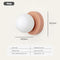 Variant image for Nordic LED Glass Wall Lamp – Minimalist G9 Base Sconce for Bedroom, Hallway, and Staircase Lighting-3