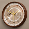 Silent Solid Wood Wall Clock – American Style Decorative Home Accent